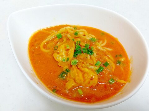 ミルキーな♪バターチキンカレー麺＋＋